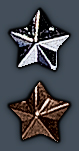 Bronzener und Silberner Service Star